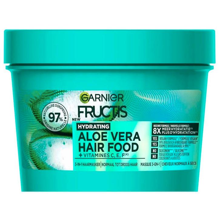 Garnier Fructis Hairfood Aloë Vera Haarmasker, Sieraden, Tassen en Uiterlijk, Uiterlijk | Haarverzorging, Haarverzorger of -hersteller