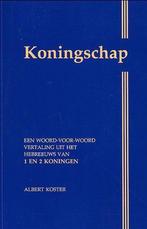 Koningschap 9789057330162 A.S. Koster, Verzenden, Zo goed als nieuw, A.S. Koster