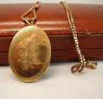 Zonder minimumprijs - Hanger - 12 kt. Geel goud, Zilver -