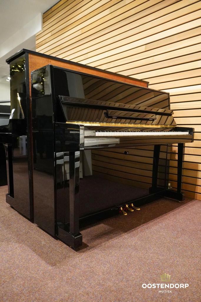 Rippen HM109BJS PE messing piano, Muziek en Instrumenten, Piano's, Piano, Zwart
