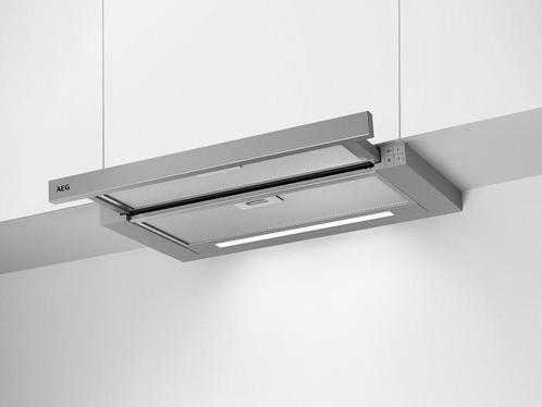 AEG DPB3640M vlakscherm afzuigkap - 60 cm. breed, Witgoed en Apparatuur, Afzuigkappen, Vrijstaand, Vlakschermkap, Nieuw, Recirculatie