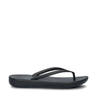 Fitflop Iqushion Ergonomic slippers voor dames, Kleding | Dames, Schoenen, Slippers, Zwart, Nieuw, Verzenden