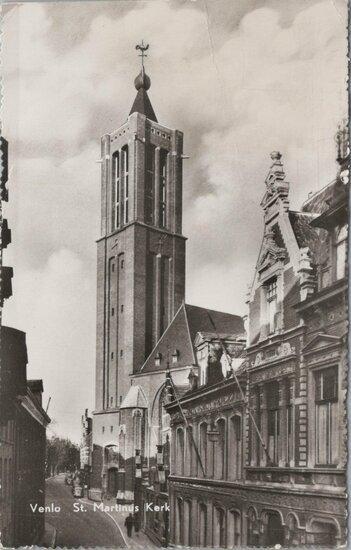 VENLO - St. Martinus Kerk, Verzamelen, Ansichtkaarten | Nederland, Verzenden