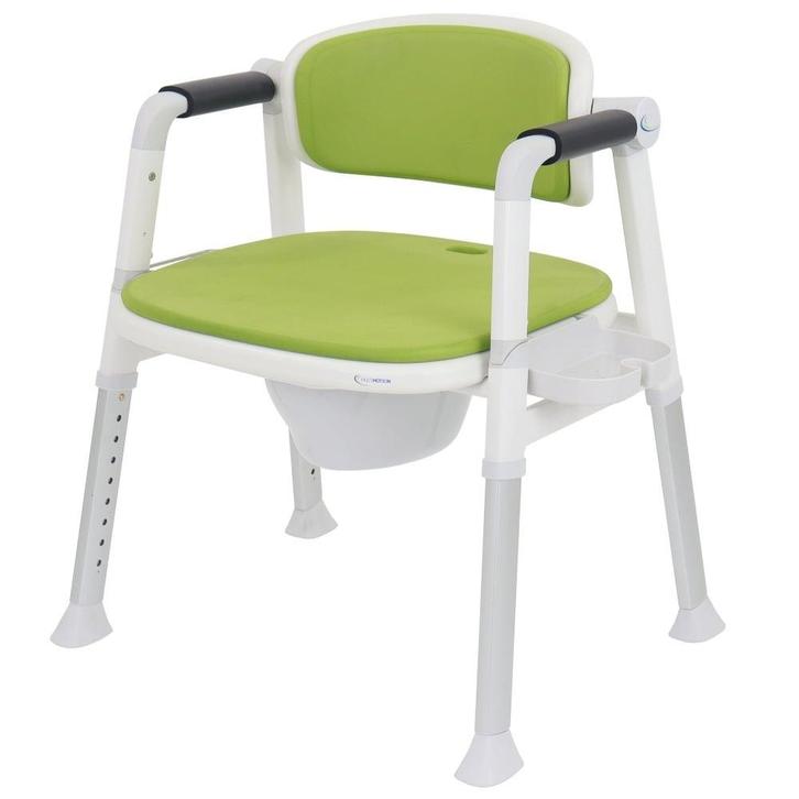 MultiMotion Commode - Douche-/Toiletstoel - Groen, Diversen, Verpleegmiddelen, Ophalen of Verzenden