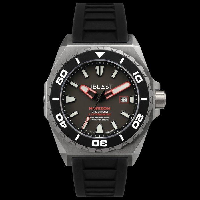 Ublast - Horizon Titanium - Professional Diver -, Sieraden, Tassen en Uiterlijk, Horloges | Heren