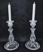 Baccarat - Kandelaber medaillon - Kristal