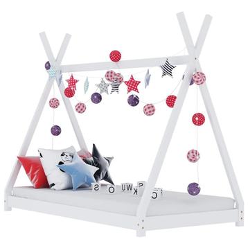 Kinderbed Grenenhout Wit 90x200 | Retourdeal 40% beschikbaar voor biedingen