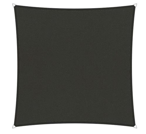 Schaduwdoek waterdicht HDPE vierkant 3x3 grijs, Tuin en Terras, Schaduwdoeken