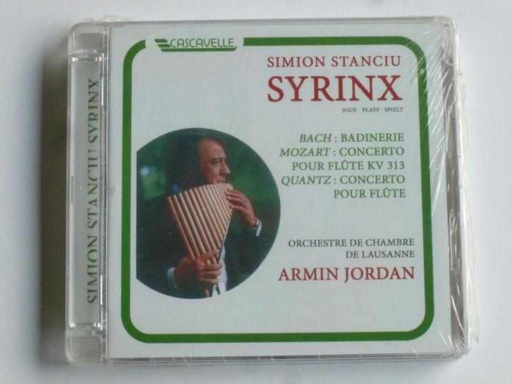 Simion Stanciu - Syrinx / Armin Jordan (nieuw), Cd's en Dvd's, Cd's | Klassiek, Zo goed als nieuw, Verzenden