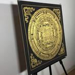 Painting of Tibetan Tradition - Mandala Kalachakra - Wheel, Nieuw
