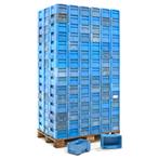 Stapelbak kunststof  L: 295, B: 195, H: 150 (mm) blauw, Doe-het-zelf en Verbouw, Kratten en Dozen, Nieuw, Ophalen of Verzenden
