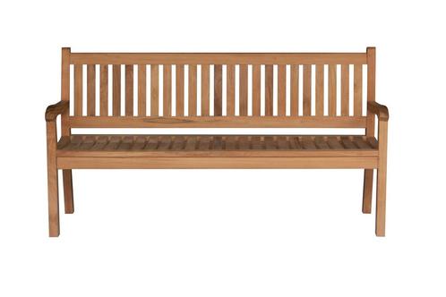 Beaufort Teak Tuinbank | 180 breed | Vier Persoons Luxe, Tuin en Terras, Tuinbanken, Nieuw, Verzenden