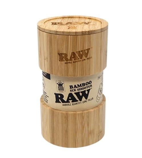 RAW Bamboo Six Shooter KS, Verzamelen, Rookartikelen, Aanstekers en Luciferdoosjes, Nieuw, Ophalen of Verzenden