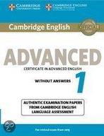 Cambridge English Advanced 1 for Revised Exam  9781107689589, Boeken, Zo goed als nieuw