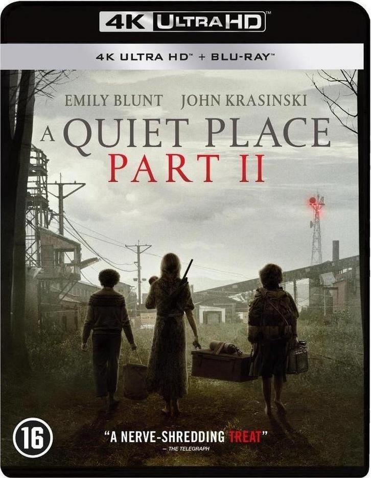 A Quiet Place II (4K UHD Blu-ray), Cd's en Dvd's, Blu-ray, Verzenden