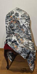 Exclusieve Oosterse Stof met Pagodes Japan Paradise -