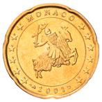 Monaco 20 Cent 2001, Postzegels en Munten, Munten | Europa | Euromunten, Verzenden