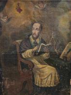 Spaanse school (XVIII) - Santo Jesuita en Éxtasis con Visión, Antiek en Kunst