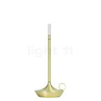 Graypants Wick Acculamp LED, messing mat - 26 cm, Verzenden, Nieuw