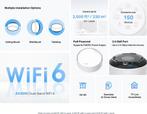 TP-Link Deco X50-PoE - Mesh WiFi - Wifi 6 - Dual-Band - Met, Verzenden, Zo goed als nieuw