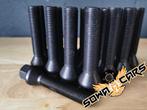 Nieuwe ZWART wielbouten M14x1,50 Conisch 55mm - 60mm, Ophalen of Verzenden