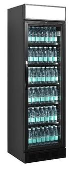 TEFCOLD BLACK Edition – Zwarte Flessenkoeler met Glazen Deur, Zakelijke goederen, Horeca | Keukenapparatuur, Gebruikt, Koelen en Vriezen