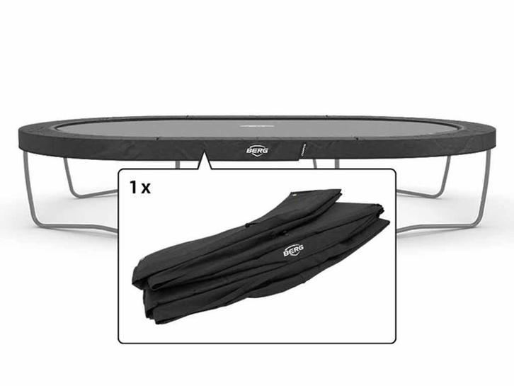 Trampoline Rand ovaal Berg Champion Grand 520x345 cm Grijs, Kinderen en Baby's, Speelgoed | Buiten | Trampolines, Nieuw, Ophalen of Verzenden