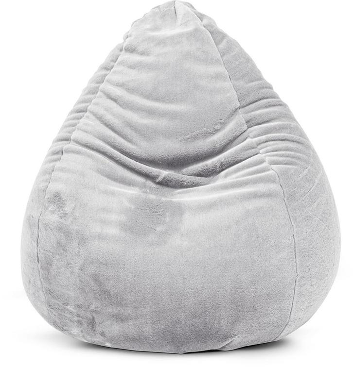 BeanBag Softy XL - Lichtgrijs, Huis en Inrichting, Zitzakken, Verzenden