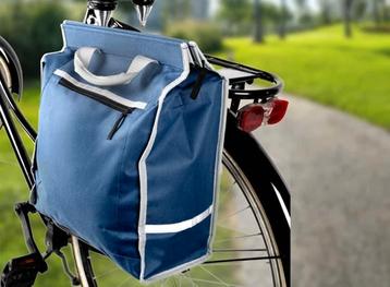 Dunlop Fietstas - Blauw - Fietsboodschappentas - 20 L beschikbaar voor biedingen