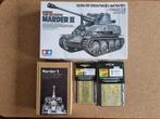 Tamiya 35248 Marder III 1:35 + resin en PE upgrades, Hobby en Vrije tijd, Modelbouw | Auto's en Voertuigen, Verzenden, Nieuw, Tamiya