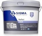 Sigma Perfect Matt - 10 liter - Wit, Doe-het-zelf en Verbouw, Verf, Beits en Lak, Verzenden, Nieuw