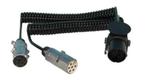 24 Volt Spiraalkabel Adapter van 1x15 polig naar 2x7 polig N, Ophalen of Verzenden, Nieuw