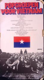 Concert van popgroepen voor Vietnam op poster (lijst optie), Verzamelen, Posters, Verzenden, Nieuw, Overige onderwerpen, Met lijst