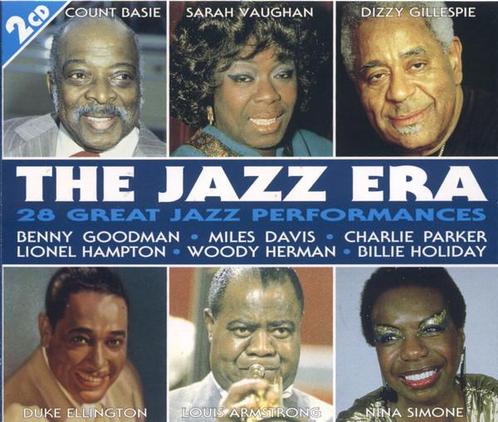 cd - Various - The Jazz Era - 28 Great Jazz Performances, Cd's en Dvd's, Cd's | Overige Cd's, Zo goed als nieuw, Verzenden