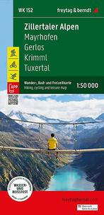 Wandelkaart WK152 Mayrhofen -Zillertaler Alpen-Gerlos-Krimml, Nieuw, Verzenden