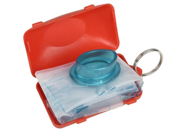 Beademingsmasker, sleutelhanger, kiss of life, Diversen, Verpleegmiddelen, Nieuw, Verzenden