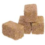 Set van 4 Mini Hooibalen – Houten Boerderij Decoratie, Verzenden