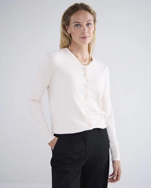 -30% Summum  Summum Bordeaux-7980 122 short cardigan soft vi, Kleding | Dames, Truien en Vesten, Wit, Nieuw, Verzenden