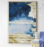 Floria Rey - Sunny Ocean XXL,gold foil painting