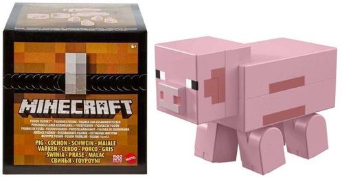 Mattel Minecraft Fusion Figure-Pig 13CM (Diversen) NIEUW, Verzamelen, Poppetjes en Figuurtjes, Nieuw, Ophalen of Verzenden