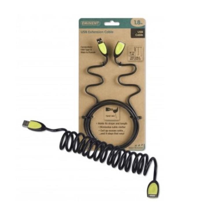 USB verlengkabel 1.8 Meter (Kabels), Computers en Software, Pc- en Netwerkkabels, Nieuw, Verzenden