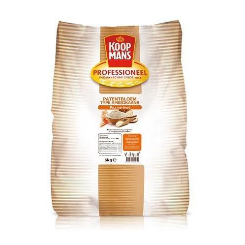 Koopmans Prof. Amerikaanse Patentbloem 5kg, Hobby en Vrije tijd, Taarten en Cupcakes maken, Nieuw, Verzenden