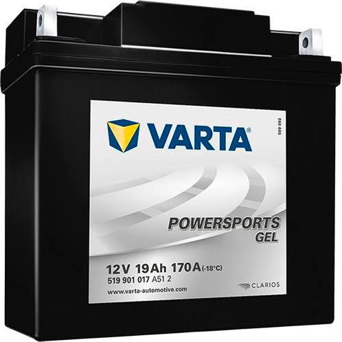 Varta Powersports Gel GEL 519 901 017 accu | 519 901 017 |, Auto-onderdelen, Accu's en Toebehoren, Ophalen of Verzenden