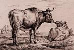 Christian Holm (1804-1846) - The Bull, after Adriaen van de