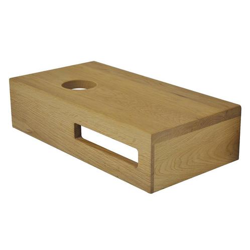 Fonteinplank BWS Oak Planchet 40x21x10 cm Links, Doe-het-zelf en Verbouw, Sanitair, Overige typen, Nieuw, Ophalen of Verzenden