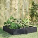 vidaXL Plantenbak verhoogd 100x100x33,5 cm staal, Tuin en Terras, Bloembakken en Plantenbakken, Verzenden, Nieuw, Metaal