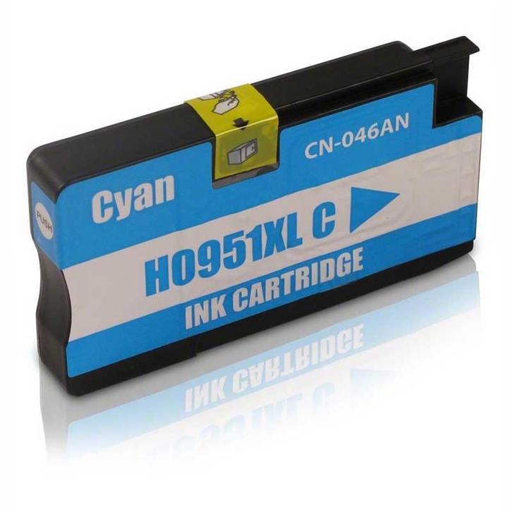 Huis-Merk  HP 951XL Cyan CN046AE 28ml 247Print, Computers en Software, Printerbenodigdheden, Nieuw, Verzenden