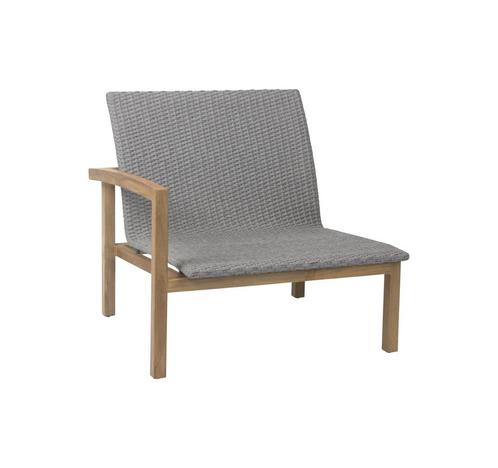 Stern Leah Lounge zijelement armleuning rechts Teak/Rope -, Tuin en Terras, Tuinsets en Loungesets, Ophalen of Verzenden