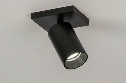Rietveld Spots - Zwart - Metaal, Aluminium, Huis en Inrichting, Lampen | Hanglampen, Verzenden