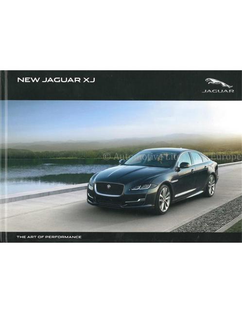 2016 JAGUAR XJ HARDCOVER BROCHURE NEDERLANDS, Boeken, Auto's | Folders en Tijdschriften